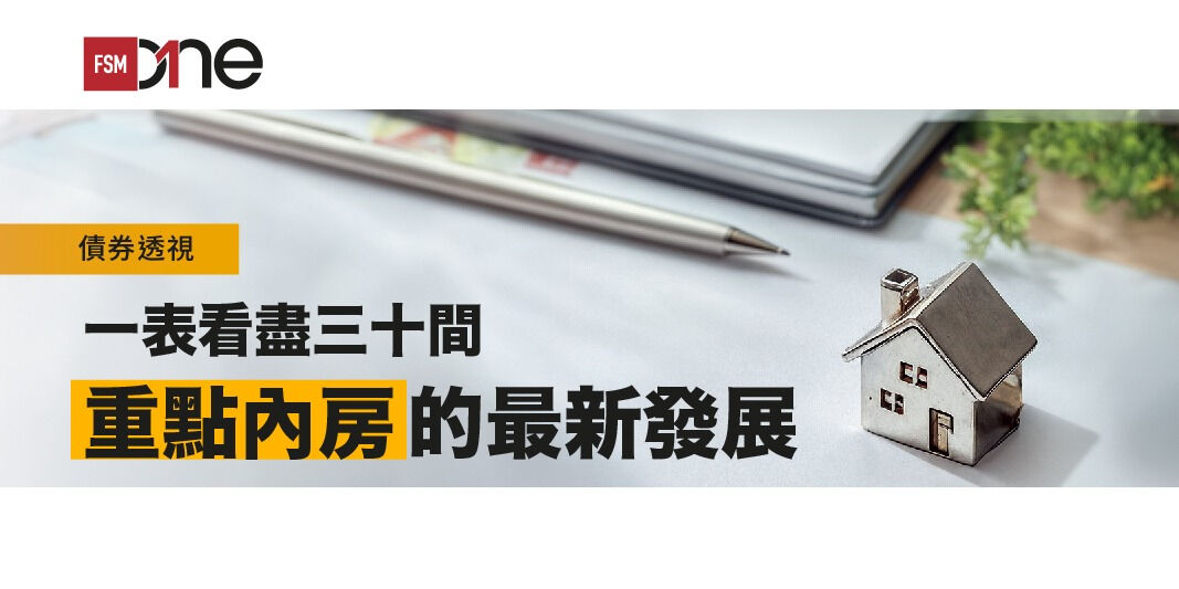 債券透視：一表看盡三十間重點內房的最新發展（5月8日更新） | Open a FREE FSMOne account and manage all your investments conveniently in ONE place